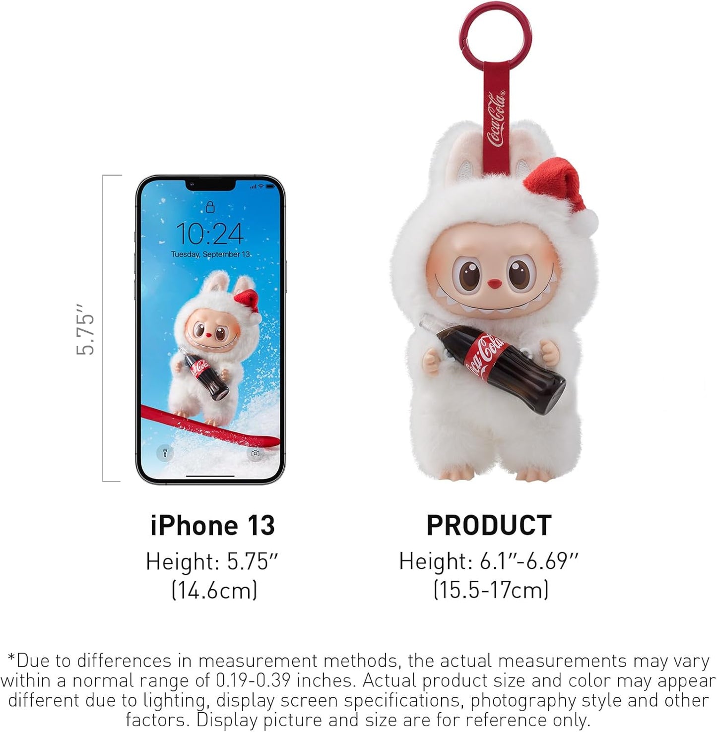 POP MART the Monsters COCA-COLA Series-Vinyl Face Blind Box, Blind Box Figures, Random Design Action Figures Collectible Toys Home Decorations, Holiday Birthday Gifts, Single Box