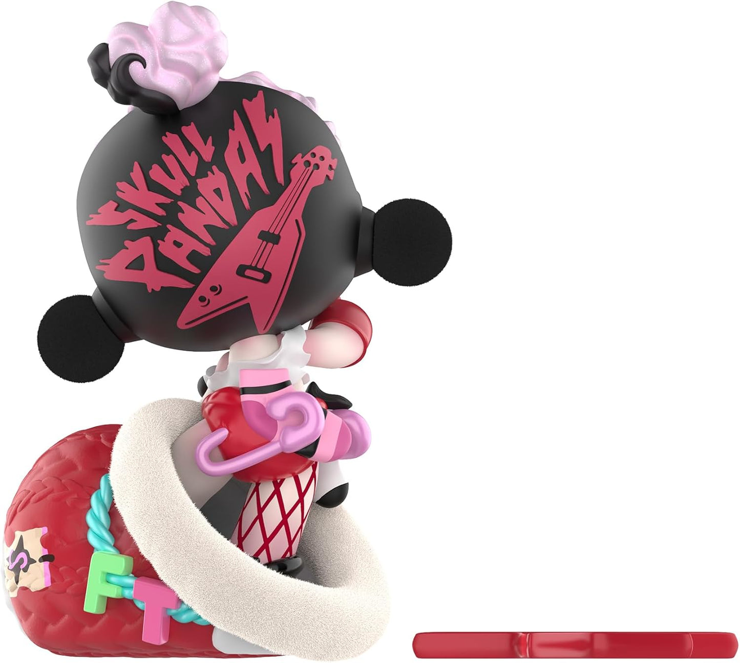 POP MART SKULLPANDA the Stocking Surprise Figure,3.94Inches Height, Toys for Modern Home Decor, Collectible Toy Set for Desk Accessories, 1PC