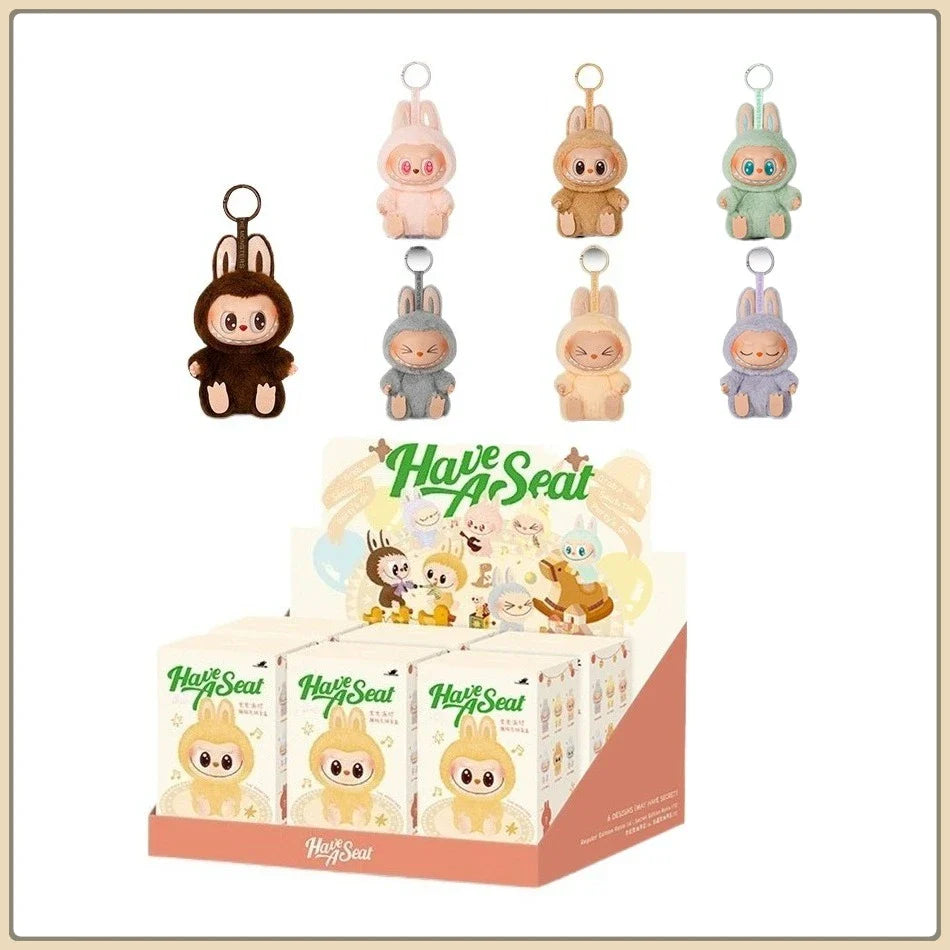 1:1 High Quality Blind Box Action Anime Figures Cute Mysterious Box Plush Vinyl Doll Keychain Decor Accessories Brithday Gifts