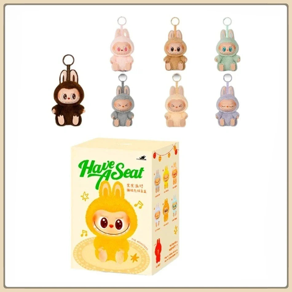 1:1 High Quality Blind Box Action Anime Figures Cute Mysterious Box Plush Vinyl Doll Keychain Decor Accessories Brithday Gifts