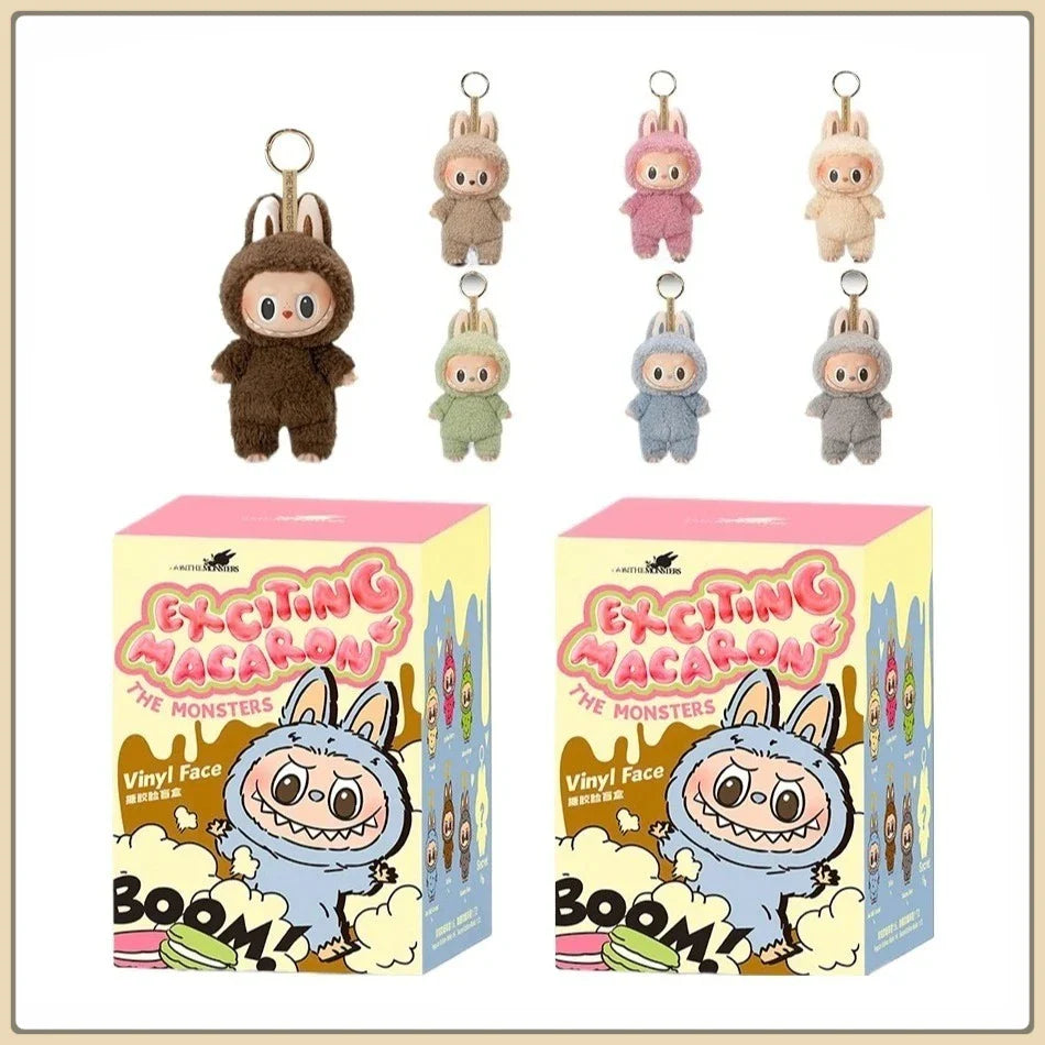 1:1 High Quality Blind Box Action Anime Figures Cute Mysterious Box Plush Vinyl Doll Keychain Decor Accessories Brithday Gifts