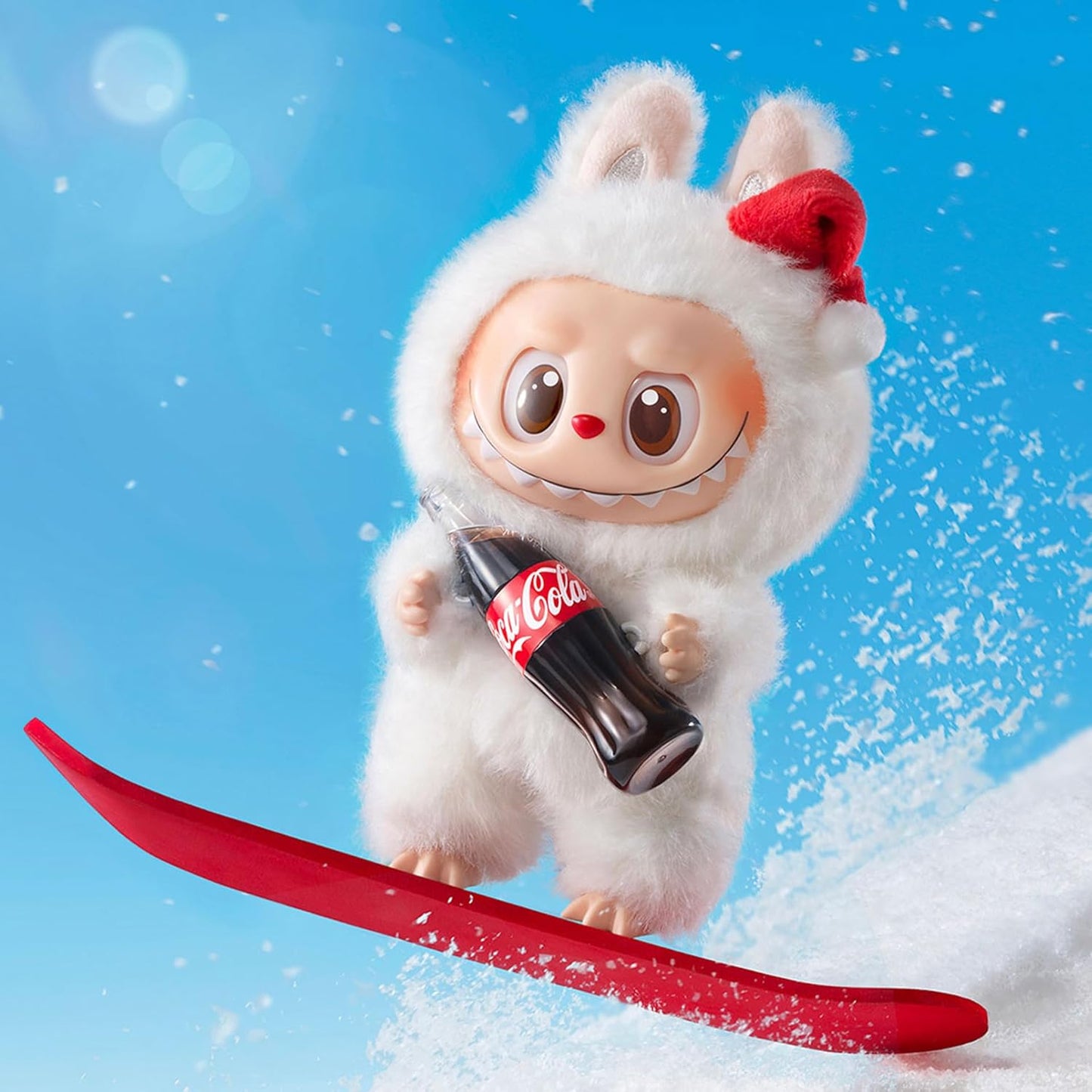 POP MART the Monsters COCA-COLA Series-Vinyl Face Blind Box, Blind Box Figures, Random Design Action Figures Collectible Toys Home Decorations, Holiday Birthday Gifts, Single Box