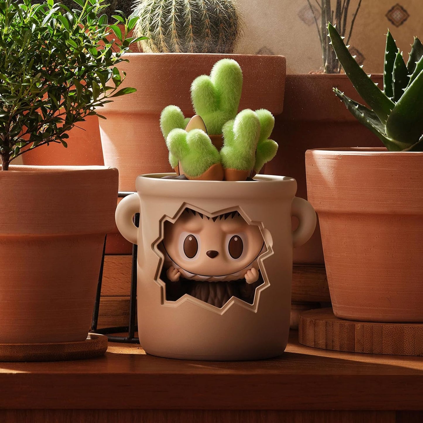 the Monsters Almost Hidden Series Blind Box Figures, Random Design Mystery Toys for Modern Home Decor, Collectible Toy Set for Desk Accessories, Whole Set