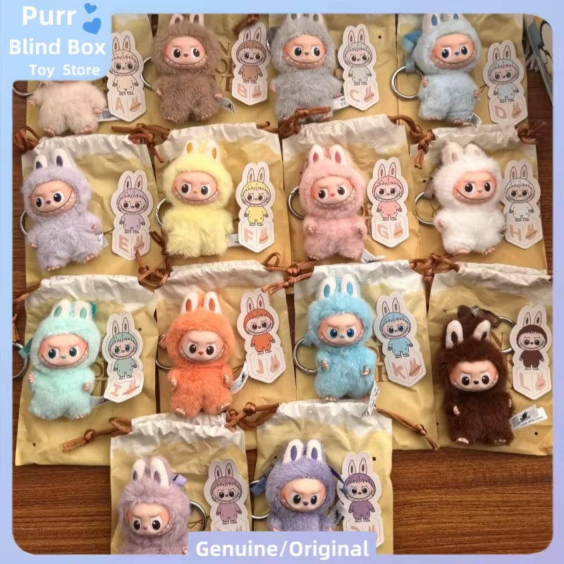 Hot Genuine POPMART the Monsters Labubu V4 Pin for Love Series Vinyl Plush Blind Box Cute Bag Pendant Gift Keychain Mystery Box