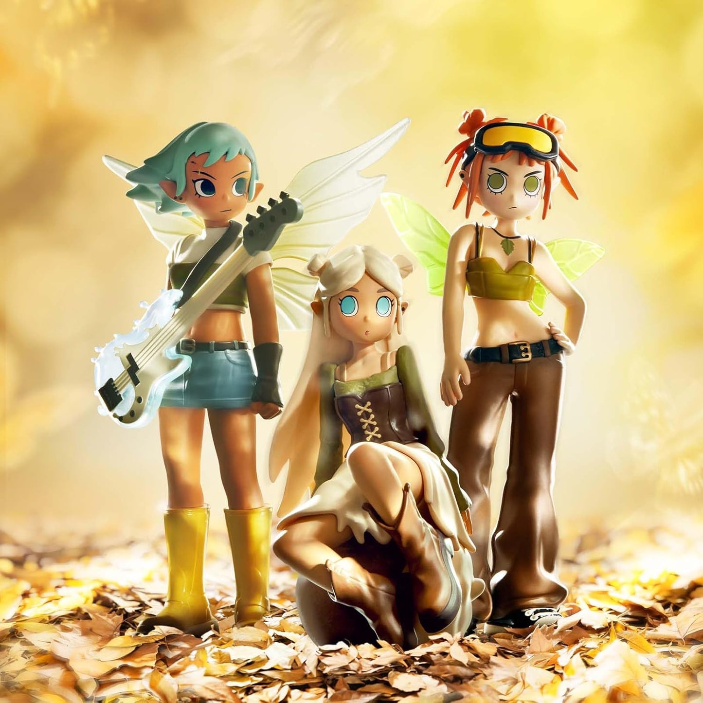 POP MART Peach Riot Punk Fairy Series Figures, Peach Riot Blind Box Figures, Random Design Action Figures Collectible Toys Home Decorations, Holiday Birthday Gifts for Girls and Boys, Single Box