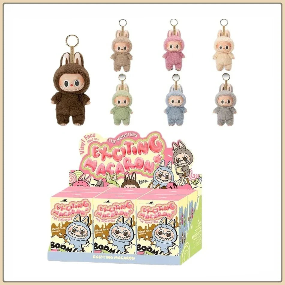 1:1 High Quality Blind Box Action Anime Figures Cute Mysterious Box Plush Vinyl Doll Keychain Decor Accessories Brithday Gifts