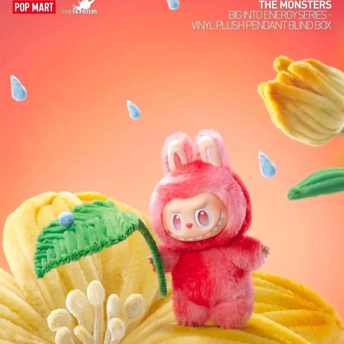 POP MART LABUBU 3.0 Big into Energy Series Vinyl Plush Blind Box Guess Bag Mystery Box Toys Doll Cute Figure Ornaments Gift