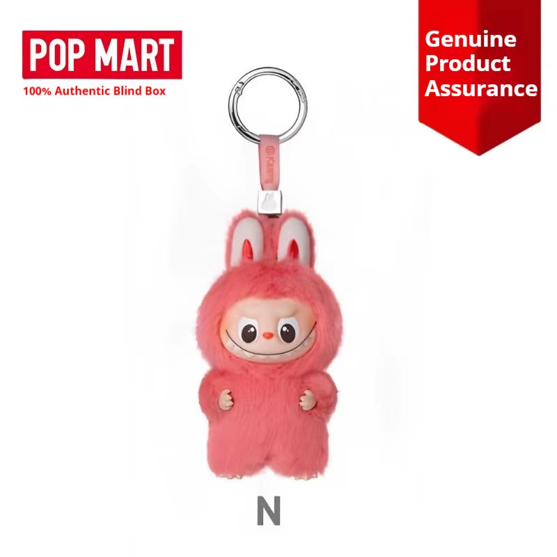 Hot Genuine POPMART the Monsters Labubu V4 Pin for Love Series Vinyl Plush Blind Box Cute Bag Pendant Gift Keychain Mystery Box